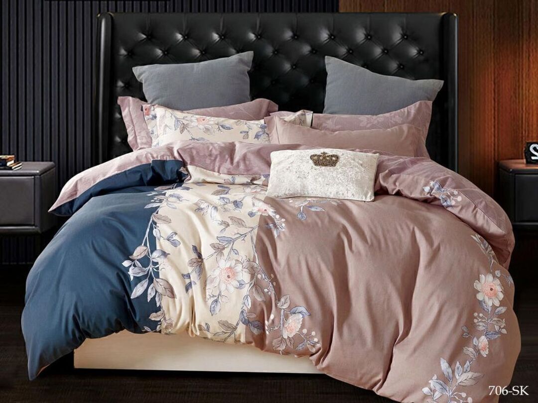 КПБ 2сп сатин в коробке (нав 70*70) Satin de Luxe SK Клео <706-SK>
