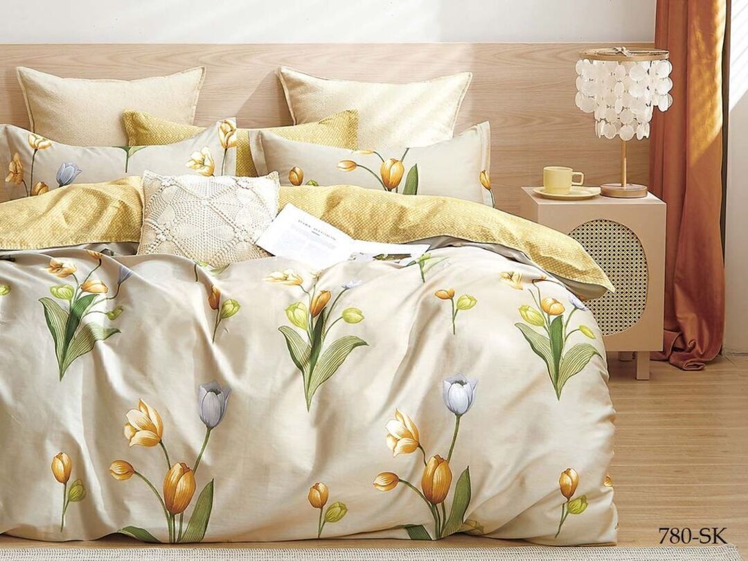 КПБ 2сп сатин в коробке (нав 70*70) Satin de Luxe SK Клео <780-SK>
