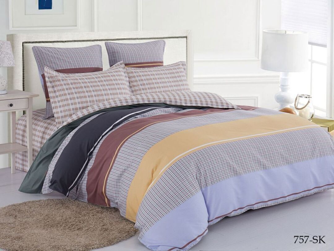 КПБ 2сп сатин в коробке (нав 70*70) Satin de Luxe SK Клео <757-SK>