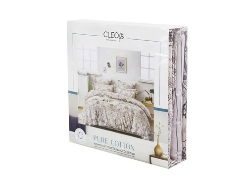 КПБ евро поплин  Pure Cotton PC/CL Клео <PC/CL-309>