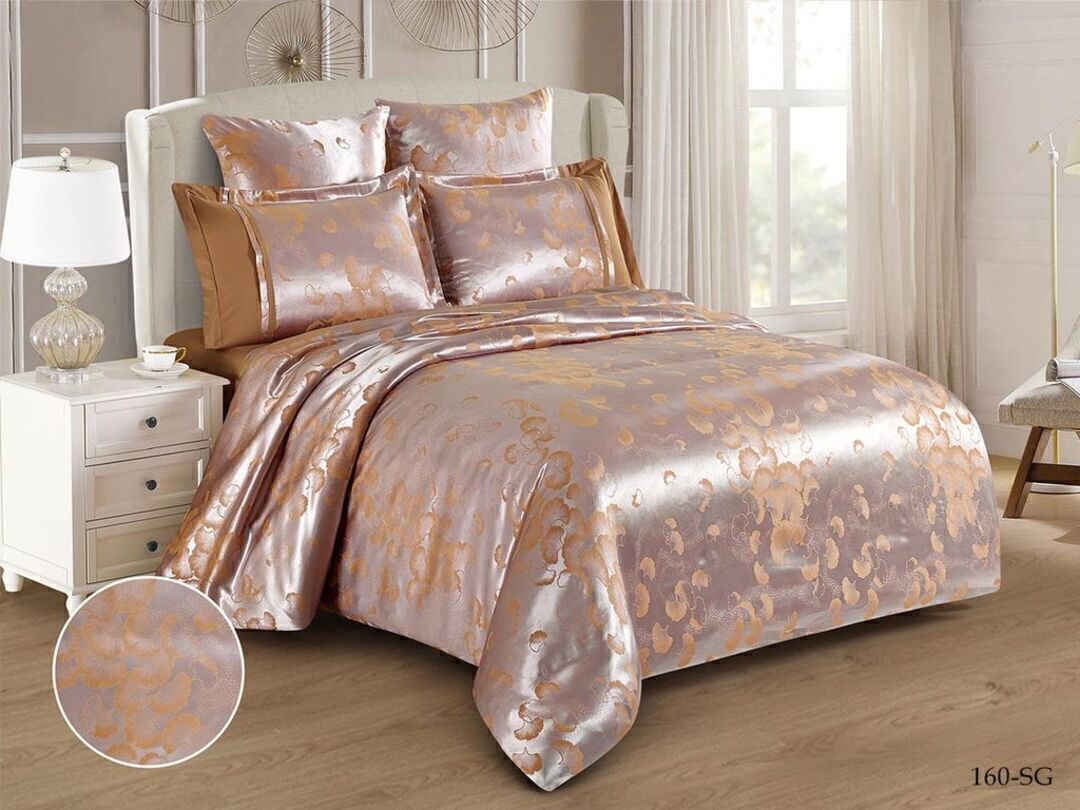 КПБ 2сп сатин-жаккард Satin Jacquard SG Клео <SG-160 Скидка>