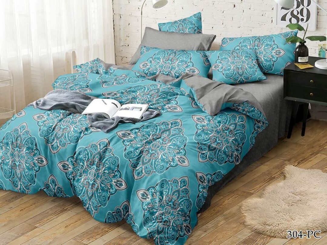 КПБ 1,5сп поплин Pure Cotton PC Клео <PC-304>