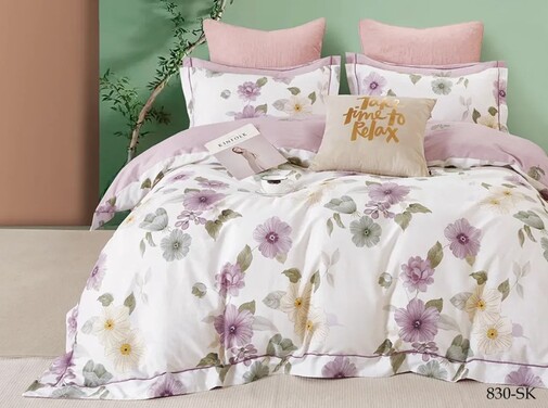 КПБ 2сп сатин в коробке (нав 50*70) Satin de Luxe SK Клео <830-SK>
