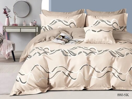КПБ  сатин в коробке (нав 70*70) Satin de Luxe SK Клео <880-SK>