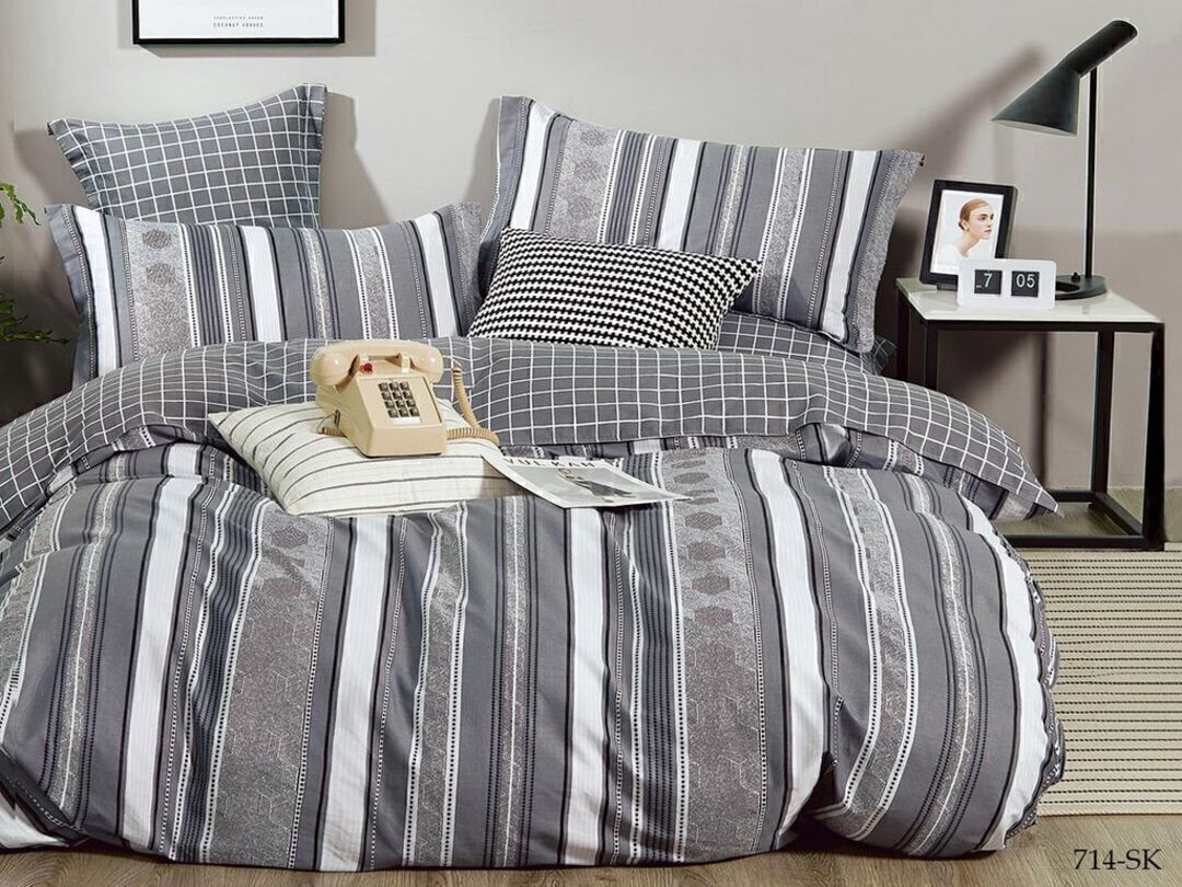 КПБ 2сп сатин в коробке (нав 70*70) Satin de Luxe SK Клео <714-SK>