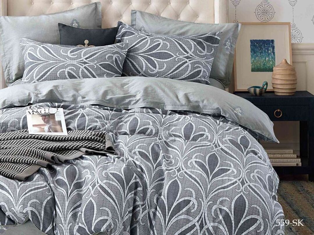 КПБ 2сп сатин в коробке (нав 70*70) Satin de Luxe SK Клео <559-SK>