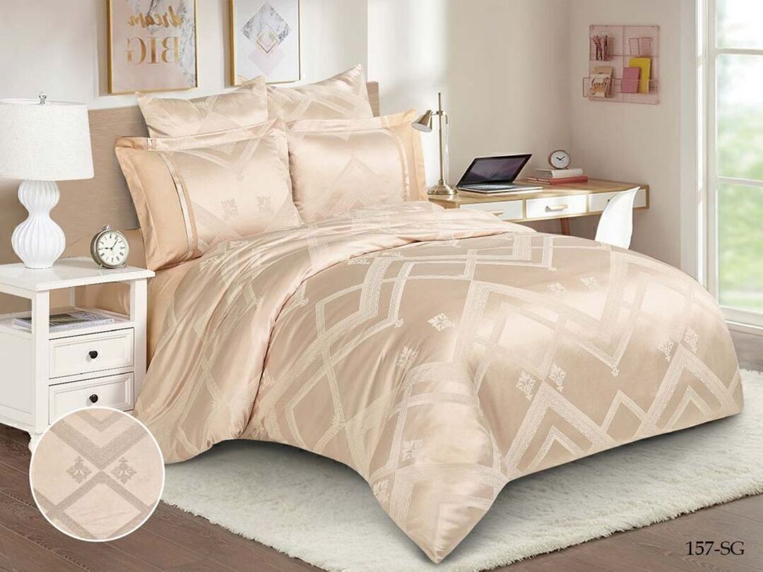 КПБ 2сп сатин-жаккард Satin Jacquard SG Клео <SG-157 Скидка>