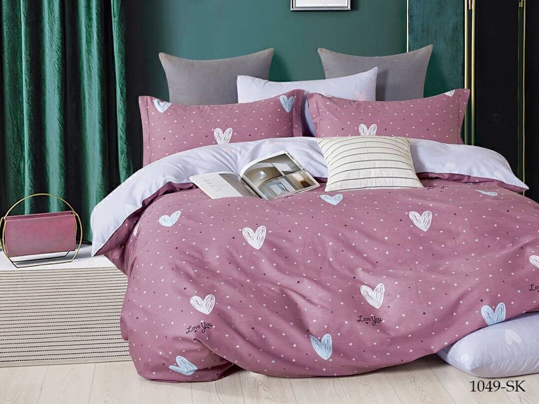 КПБ 2сп сатин в коробке (нав 70*70) Satin de Luxe SK Клео <1049-SK>