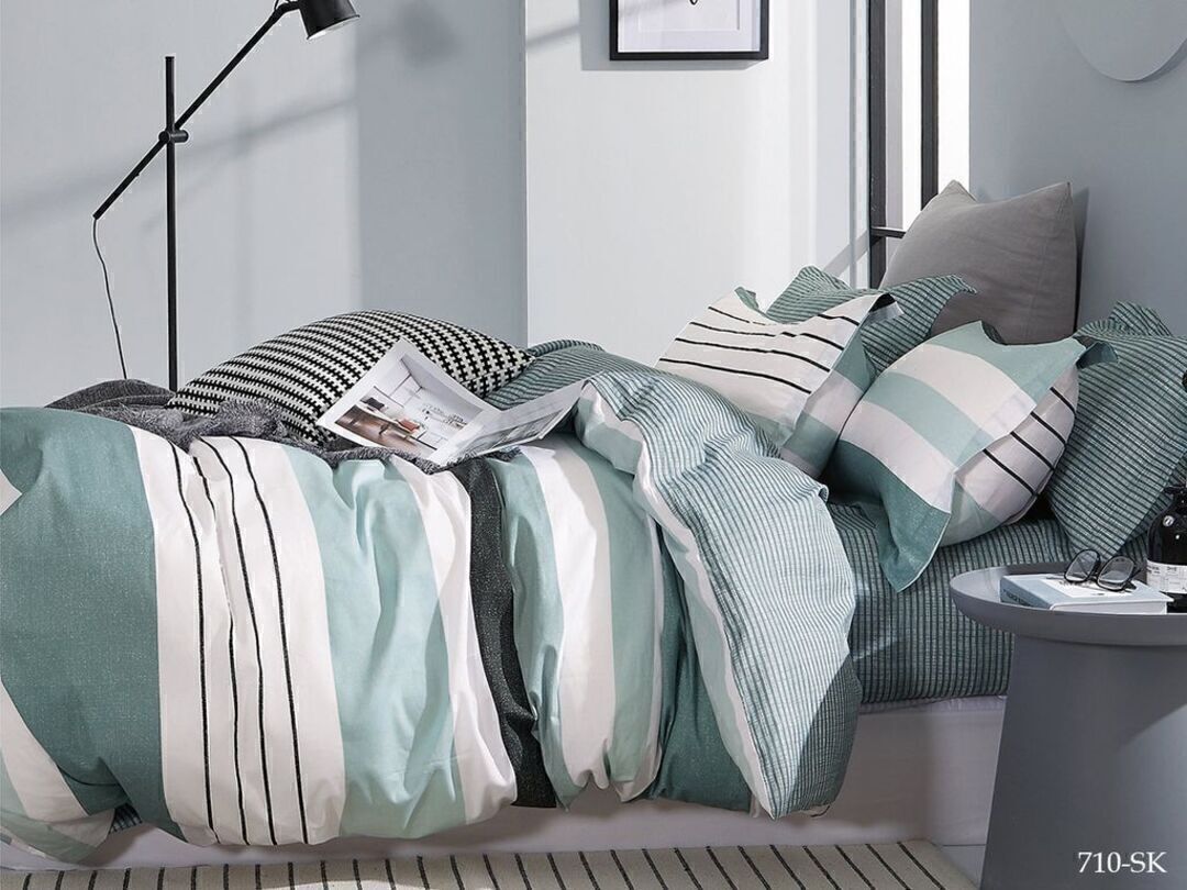 КПБ 2сп сатин в коробке (нав 70*70) Satin de Luxe SK Клео <710-SK>