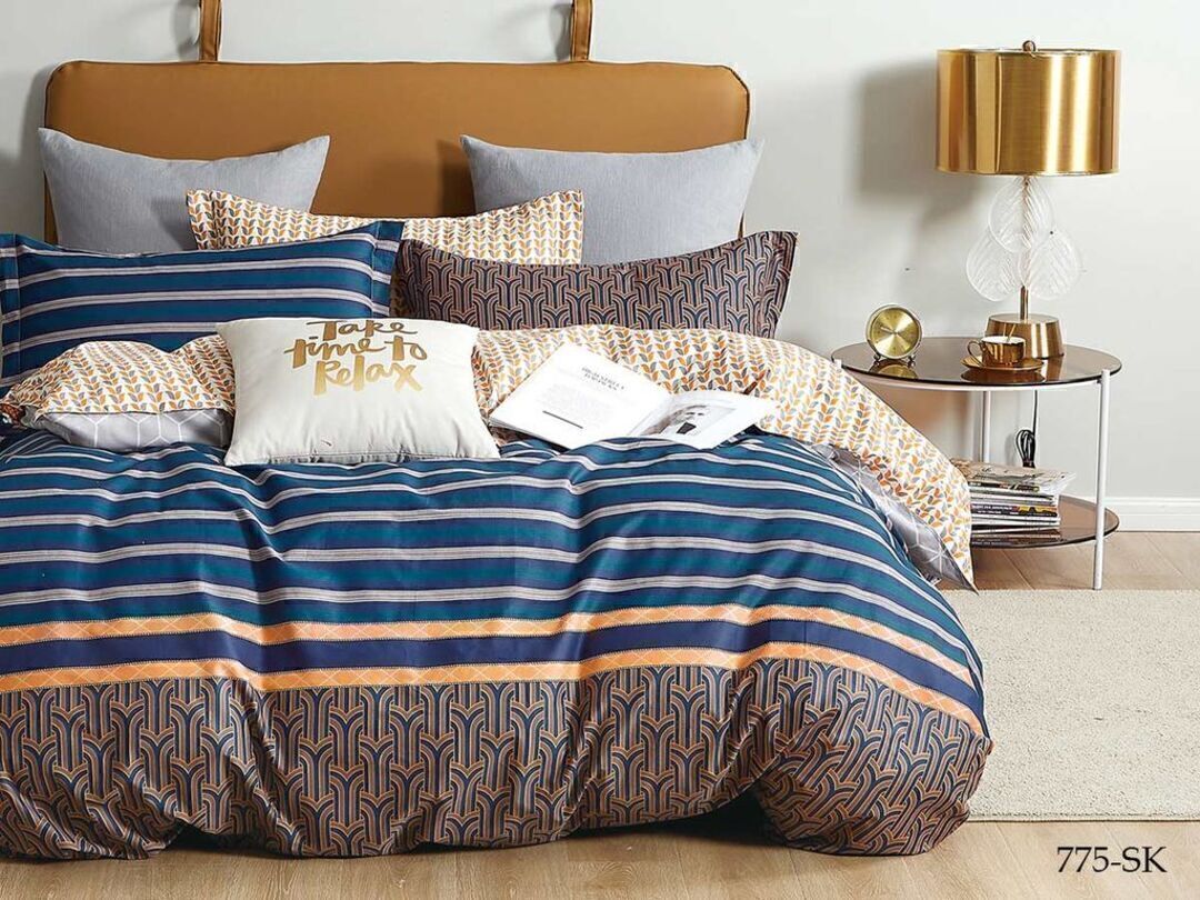 КПБ 2сп сатин в коробке (нав 70*70) Satin de Luxe SK Клео <775-SK>