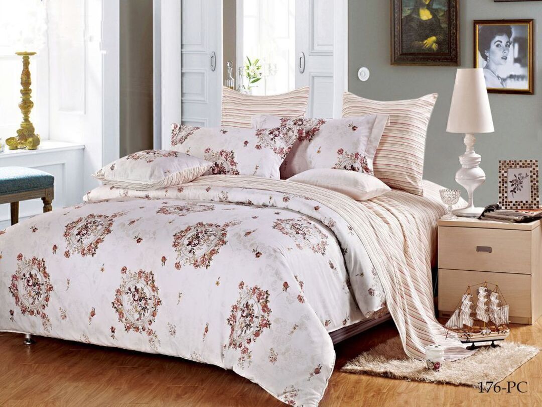 КПБ 2сп поплин Pure Cotton PC Клео <PC-176 Скидка 50%>