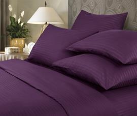 КПБ 2сп страйп-сатин (нав 70*70) Verossa Stripe <70012 Violet Скидка>