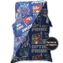 КПБ детский 1,5сп бязь Мульты <5270997  Optimus Prime Transformers>