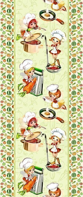 Полотно вафельное 50 наб Тейково<5407-1 Эльфики> (арт.арт 60)