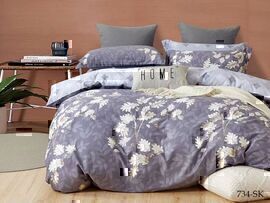 КПБ 2сп сатин в коробке (нав 70*70) Satin de Luxe SK Клео <734-SK>