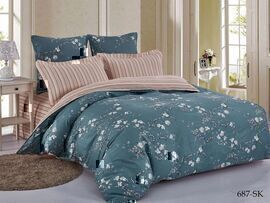 КПБ 2сп сатин в коробке (нав 70*70) Satin de Luxe SK Клео <687-SK>