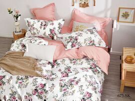 КПБ 2сп сатин в коробке (нав 70*70) Satin de Luxe SK Клео <675-SK>