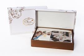 КПБ евро сатин в коробке Satin de Luxe SK Клео <0066-SK>